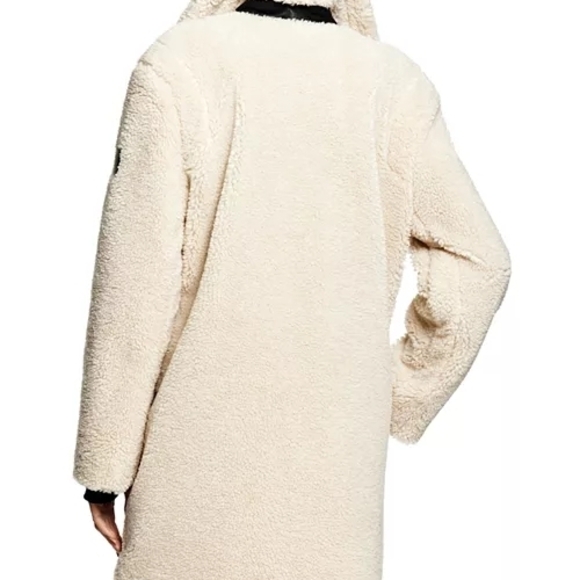 SAM NEW YORK Cream Teddy Coat - Picture 5 of 12